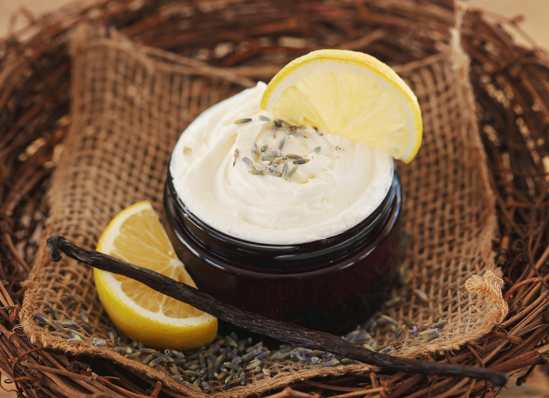 Jar of Lemon Lavender Body Butter